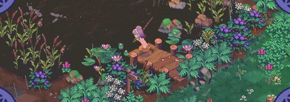 Moonfrost scenery; illustrative artwork, not an exact item or character portrait.