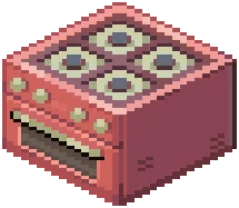Red Modern Basic Oven — recipe