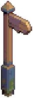 FUR Wood Sign Post SE