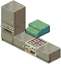 Modern Basic Kitchen Unit