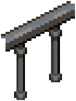 STAIRS Metal Banister Short Middle