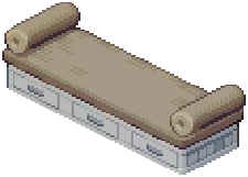 Cream Modern Basic Sofa