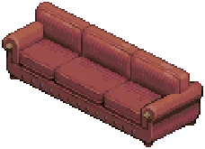Red Farmhouse Couch