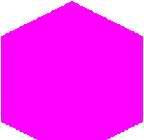 FUR Cubic Stool Pink