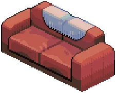 Cozy Red Sofa — recipe