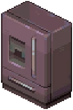 Purple Industrial Fridge
