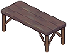 Pinewood Industrial Dining Table