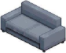 Blue Modern Basic Two-Seater