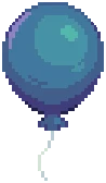 ORN Balloon Blue