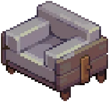 White Industrial Seat — recipe
