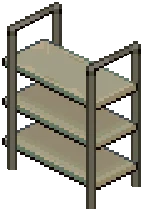FUR Mid Cent Mod Shelving Upright 2