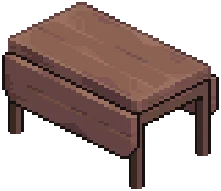 Mahogany Modern Basic Dining Table