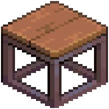 Ashwood Industrial Side Table