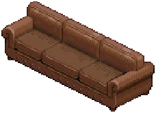 Brown Farhmouse Couch