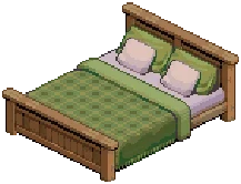 FUR Farmhouse Bed Double