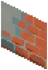 WALL Decal Brick Concrete Combo