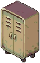 Yellow Industrial Locker