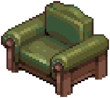 Green Industrial Armchair — recipe