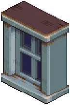 Small Blue Window