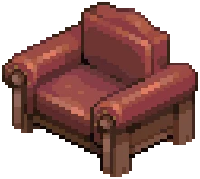 Red Industrial Armchair — recipe