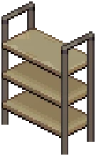 MCM Upright Shelf