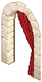DOOR Boutique Archway Curtain