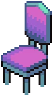 Eclectic Purple Chair
