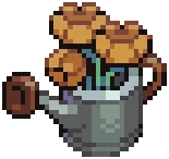ORN Lemmons Watering Can Flowers