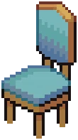 Eclectic Blue Chair