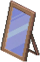Gold Modern Basic Mirror