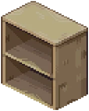 Cream Modern Basic Shelving Unit