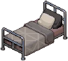 Silver Industrial Single Bed — recipe