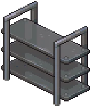 Metal Industrial Shelving Unit — recipe