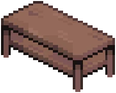 Mahogany Modern Basic Table