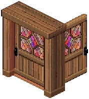 Stained Glass Door