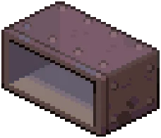 Purple Industrial Fireplace