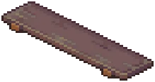 Dark Wooden Wall Shelf