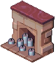 Magic Candle Fireplace